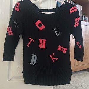 Black Fall Sweater